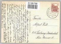 97616 W8740 Bad Neustadt a d Saale - Leporello, Teilansichten, Wappen
