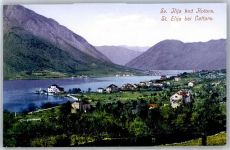 Kotor Cattaro Lithographie St. Elija