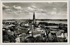 24837 W2380 Schleswig - Kirche, Ortsansicht