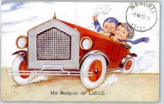 Liege Lüttich / Luik - Leporello Auto