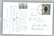 97355 W8711 Abtswind - Weinflasche, Weinberg, Weinglas, Kirche