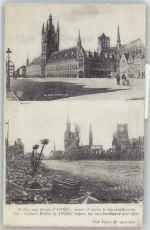 Ypres Ypern / Ieper - zerstört