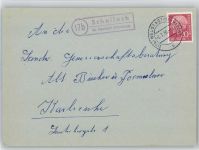 79871 W7821 Schollach , Schwarzw - Landpoststempel