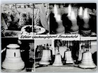 54552 W5569 Brockscheid - Eifeler Glockengießerei Gemauerte Kerne Ausbrennen der Formen Modellglocke