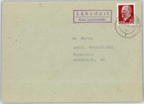 14943 O1710 Luckenwalde - Landpoststempel Lühsdorf