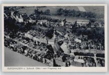 84489 W8263 Burghausen , Salzach - Luftaufnahme