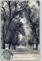 89000 Auxerre - Strasse, Allee, Le Boulevard Vaulabelle