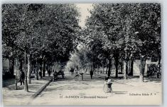 Tlemcen - Boulevard National, Pferdekutsche