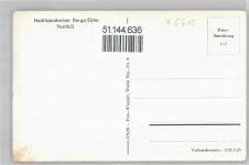 07980 O6602 Berga , Elster - Vestibül im Nachtsanatorium