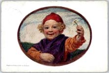 Knabe mit Blume Zumbusch, L. von