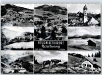 87484 W8964 Nesselwang - Kirche Enzianhütte Attlesee