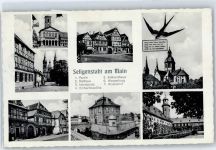 63500 W6453 Seligenstadt , Hess - Schwalbengruss