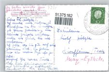 72227 W7271 Egenhausen , Württ - Pension Reusch