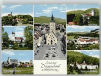 94469 W8360 Deggendorf - Kirche, Schloss Egg, Sanatorium, Burgruine Weißenstein, Niederalteich, Ulrichsberg