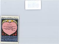 97350 W8717 Mainbernheim KEINE AK Briefmarke, Bären-Lebkuchen, Lebkuchenfabrik Gebrüder Schmidt AKU1