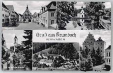 86381 W8908 Krumbach (Schwaben) - Marktplatz