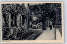 97318 W8710 Kitzingen - Gartenpartie, Evangel. Haushaltungs- und Industrieschule