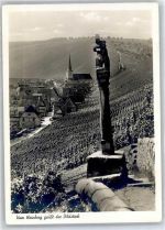 97332 W8712 Escherndorf - Weinberge, Säule