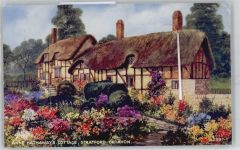 Stratford-on-Avon - Leporello, Anne Hathaway´s Cottage