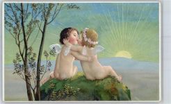 Sonnen AK , , Liebe , Poesie Amor