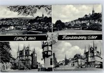 35066 W3558 Frankenberg (Eder) - RathausObermarkt