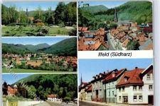 99768 O5505 Ilfeld , Südharz - Kurpark, Kirche, Hotel Netzkater, Ilgerstrasse