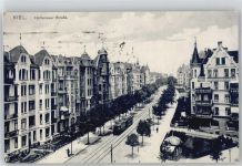 24103 W2300 Kiel , Ostsee - Holtenauer Strasse Strassenbahn