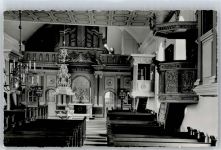 24395 W2342 Gelting , Angeln - Innenansicht der Geltinger Kirche