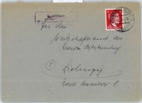 Zielenzig Sulecin - Landpoststempel Coritten, Sternberg Neumark