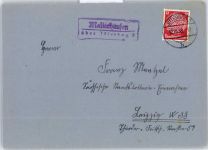 14913 O1700 Jüterbog - Landpoststempel Maltershausen