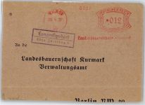 14913 O1700 Jüterbog - Landpoststempel Langenlipsdorf
