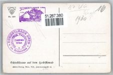 97318 W8710 Kitzingen - Schiestlhaus, Ort handschriftlich