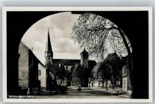 97702 W8732 Münnerstadt - Kirche, Anger