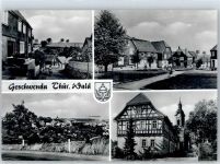 98716 O6307 Geschwenda - Dorfpartie
