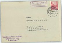 16866 O1901 Bärensprung - Landpoststempel