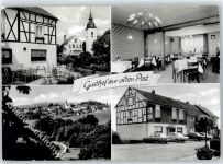51588 W5223 Marienberghausen - Kirche Gasthaus zur alten Post