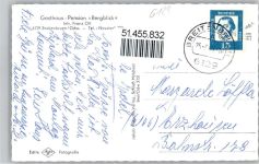 64750 W6129 Breitenbrunn , Odenw - Gasthaus Pension Bergblick