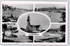 29660 Carantec - La greve blanche, La Chapelle de Callot, La Greve du Kellen, L´Ile Louit et le chateau du Taureau