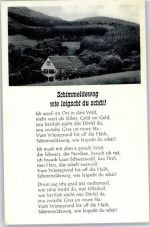 69483 W6948 Ober-Schönmattenwag - Pension Cafe Waldfrieden Lied