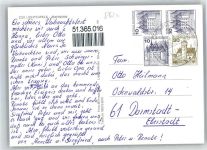 96215 W8620 Lichtenfels , Bay Winter Marktplatz Nacht