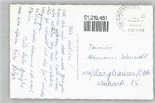 91710 W8820 Gunzenhausen am Altmühlsee - Kirche, Oberer Markt