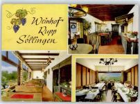 76327 W7507 Söllingen , Kr Karlsruhe - Gasthaus Weinhof Rupp