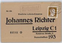 14943 O1710 Luckenwalde - Landpoststempel Berkenbrack