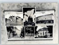 14542 O1512 Werder (Havel) - Bahnhof Alte Mühle Kaufhaus Rat der Stadt