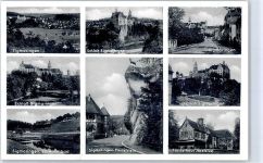 72488 W7480 Sigmaringen - Schloss Pantelstein Schwimmbad Försterhaus Josefslust Notopfer