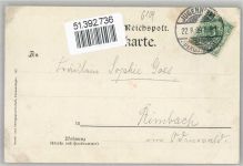 64342 W6104 Seeheim-Jugenheim 1899 Lithographie sign. Biese