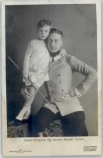 mit ältestem Sohn Adel Kronprinz Wilhelm