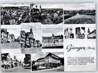 89522 W7928 Giengen an der Brenz - Straßenansicht Kirche