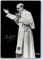 Papst Pius Christliche Persönlichkeit Foto AK