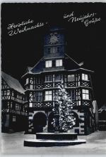 64646 W6148 Heppenheim (Bergstraße) - Rathaus Brunnen